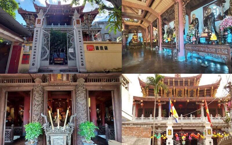 Kiến trúc độc đáo của Chùa Đỏ Hải Phòng