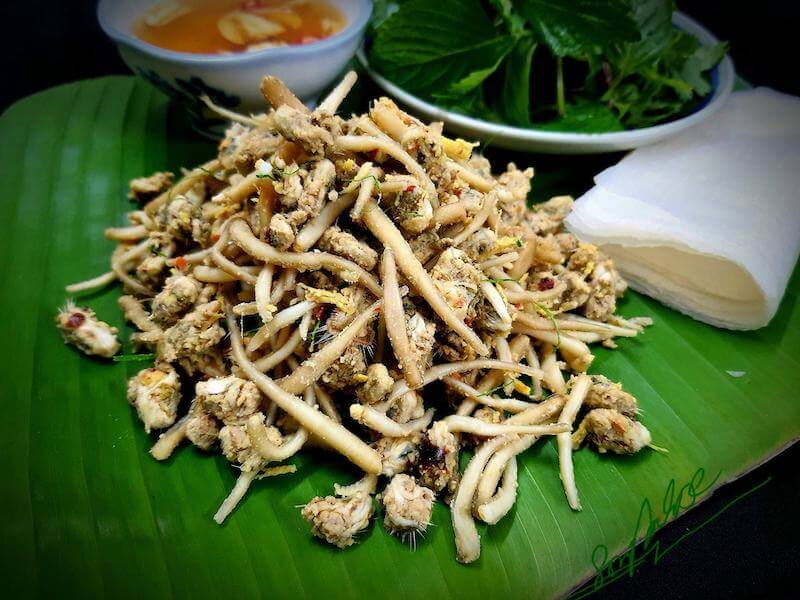 Gỏi giá bể – Hương vị thanh mát và khó quên ngay từ lần thưởng thức đầu tiên