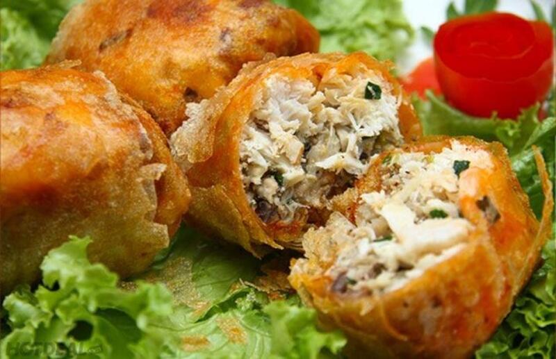 Nem cua bể Hải Phòng chợ Cát Bi