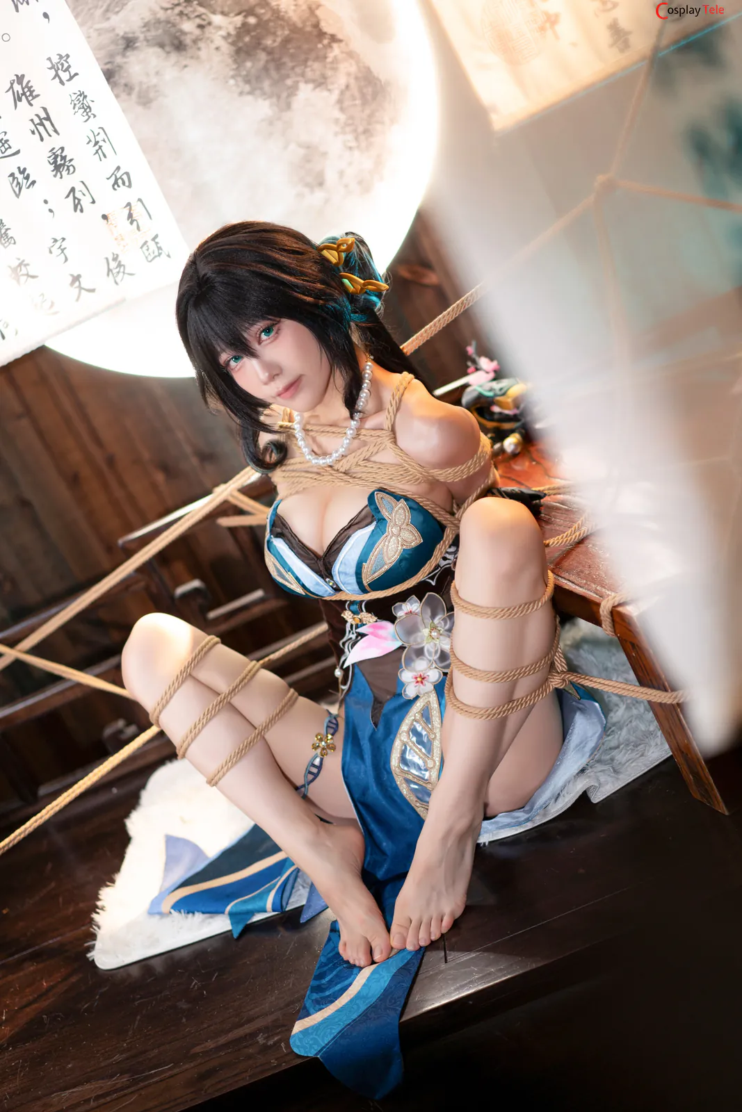 Aqua cosplay Ruan Mei 35