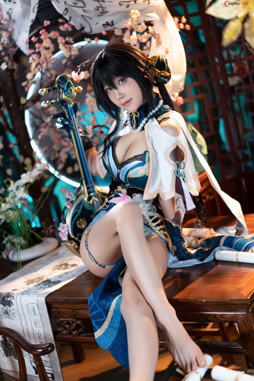 Aqua cosplay Ruan Mei 7
