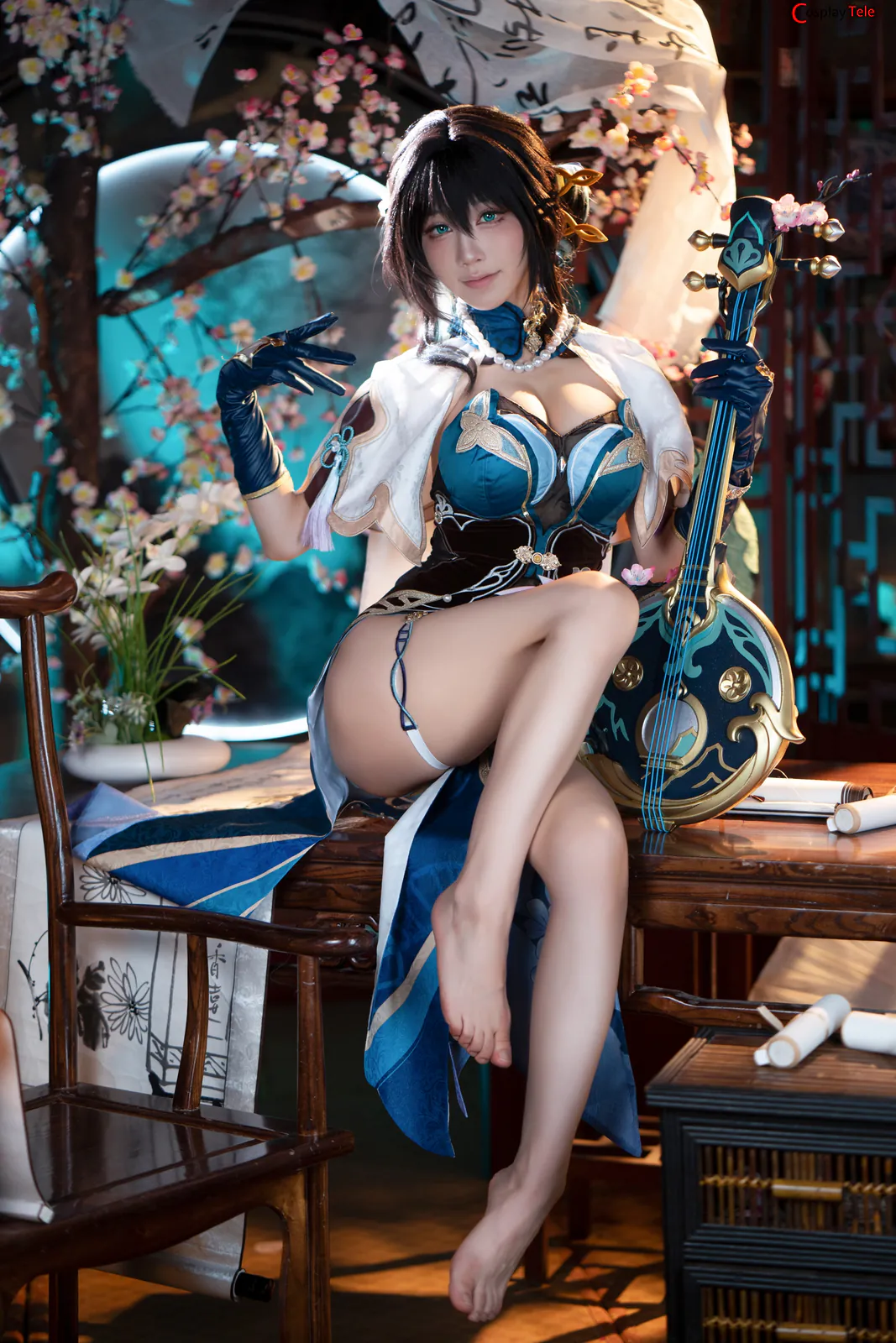 Aqua cosplay Ruan Mei 9