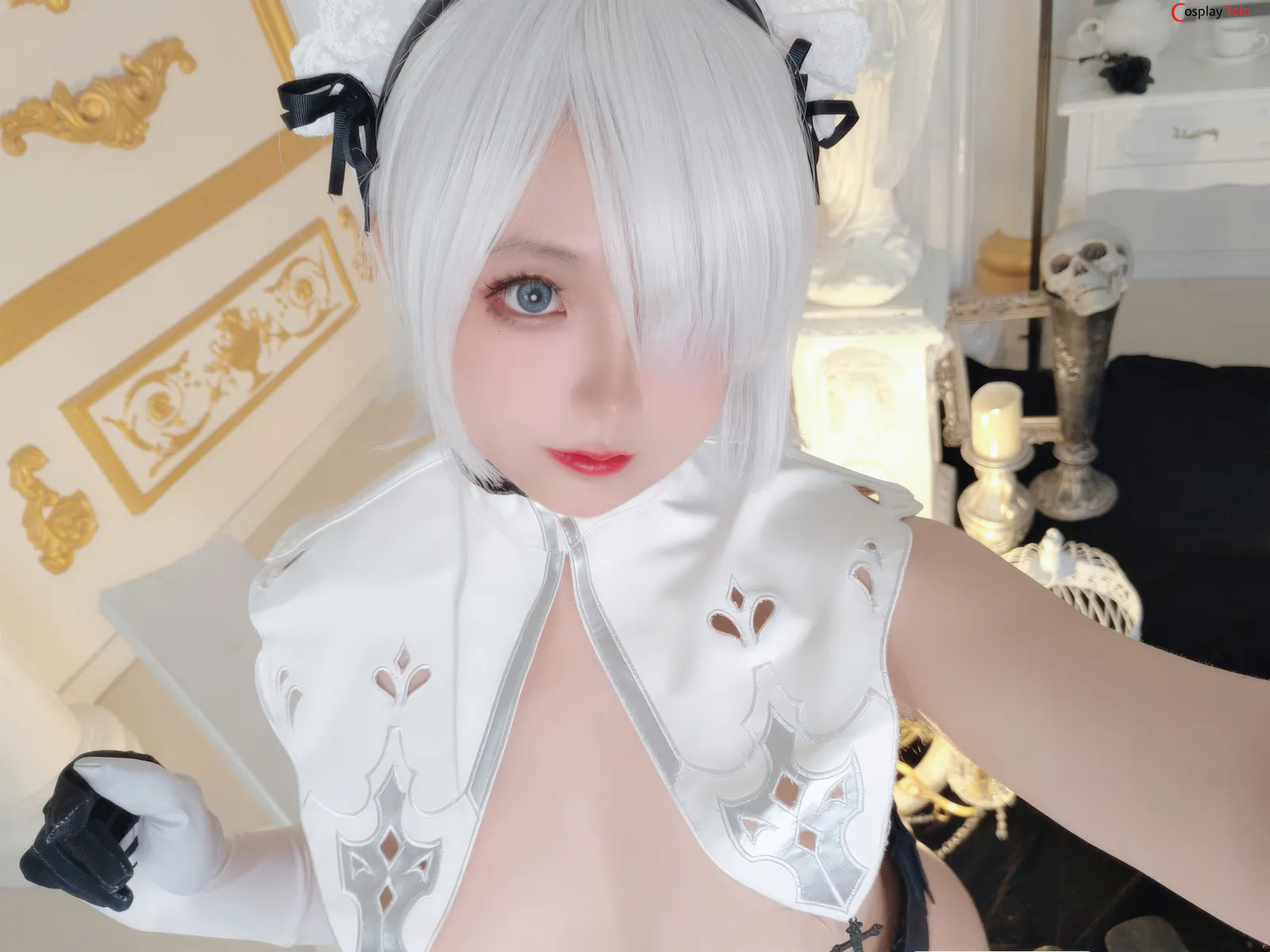Rinaijiao cosplay 2B Milk Maid 80