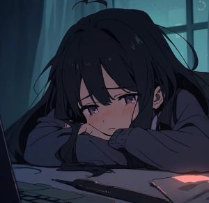 anh anime buon nu 1