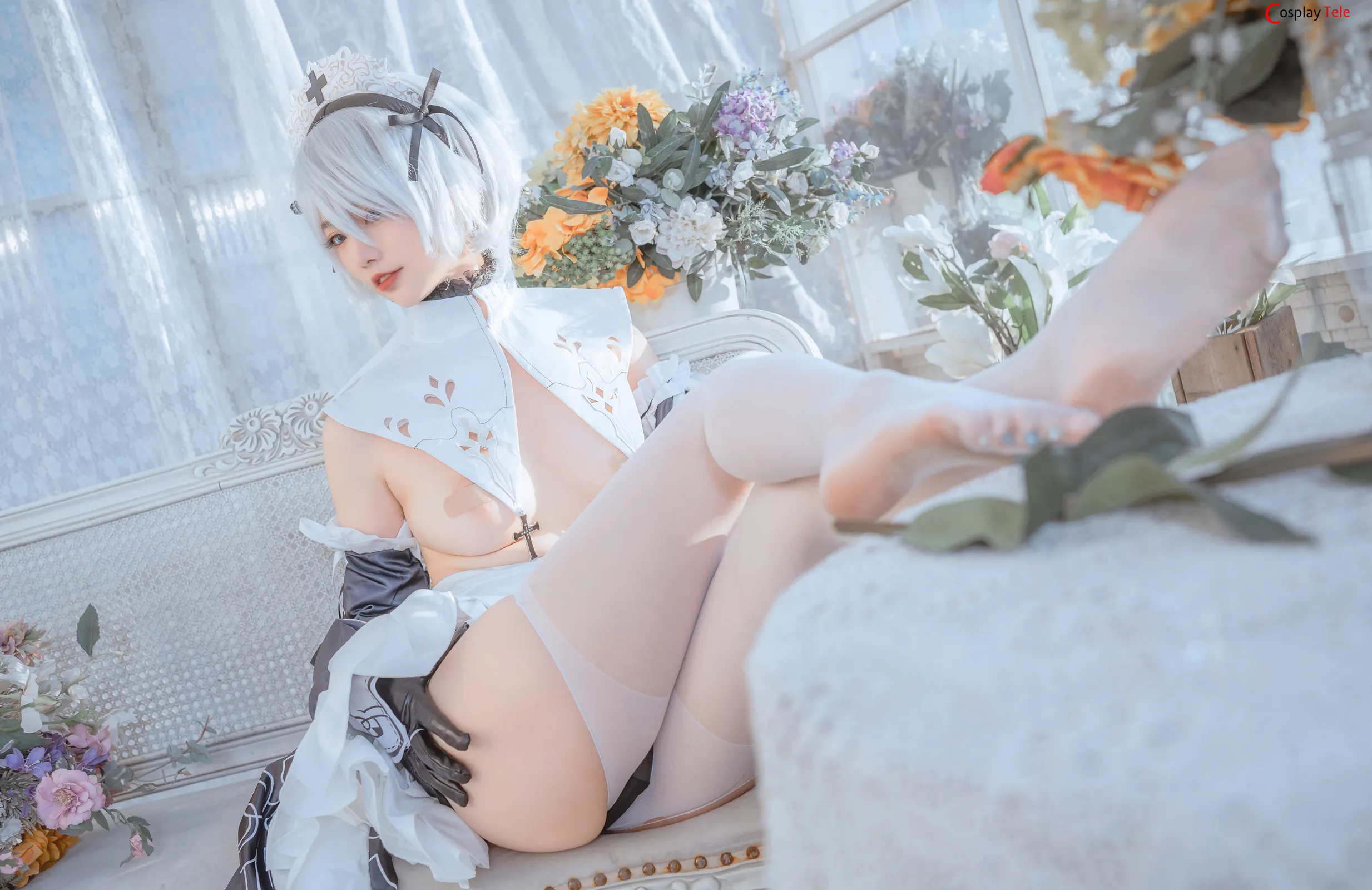 taoliangazhai cosplay Maid 2B 10